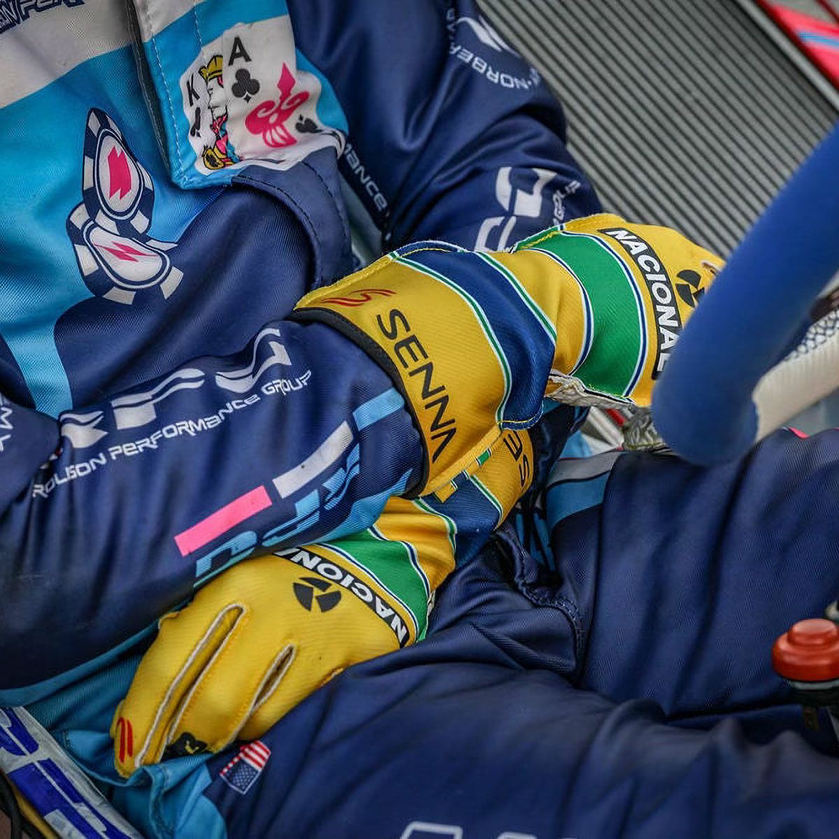 アイルトン・セナ × -273 レーシンググローブ　イメージ1