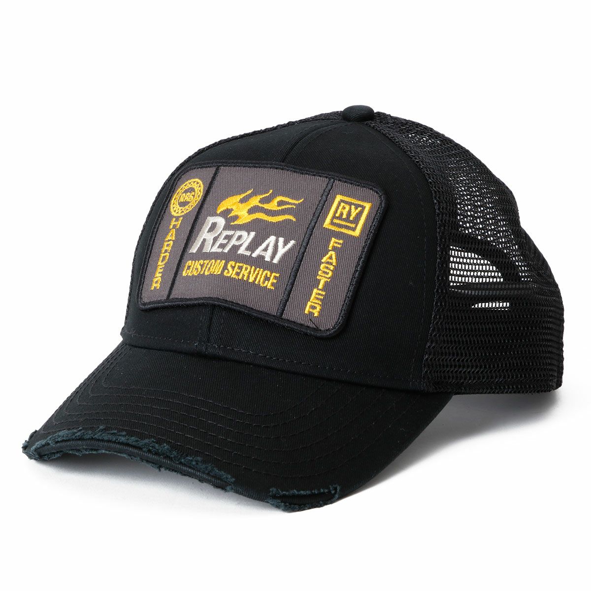 REPLAY ロゴ パッチ キャップ