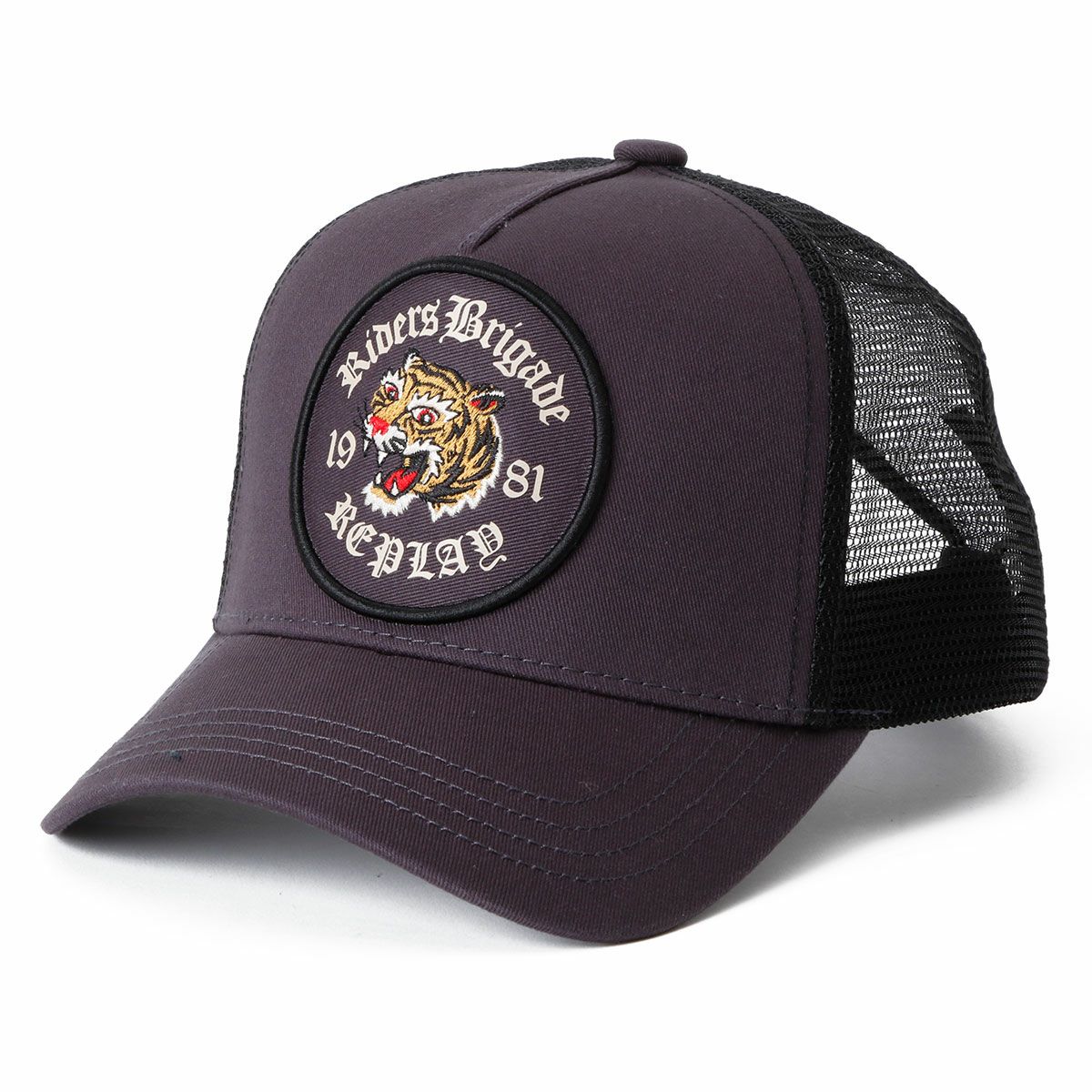 REPLAY タイガー パッチ キャップ