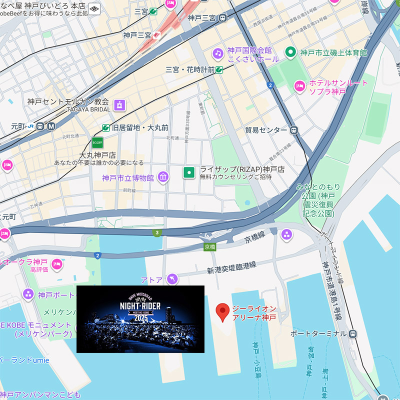 ジーライオン地図