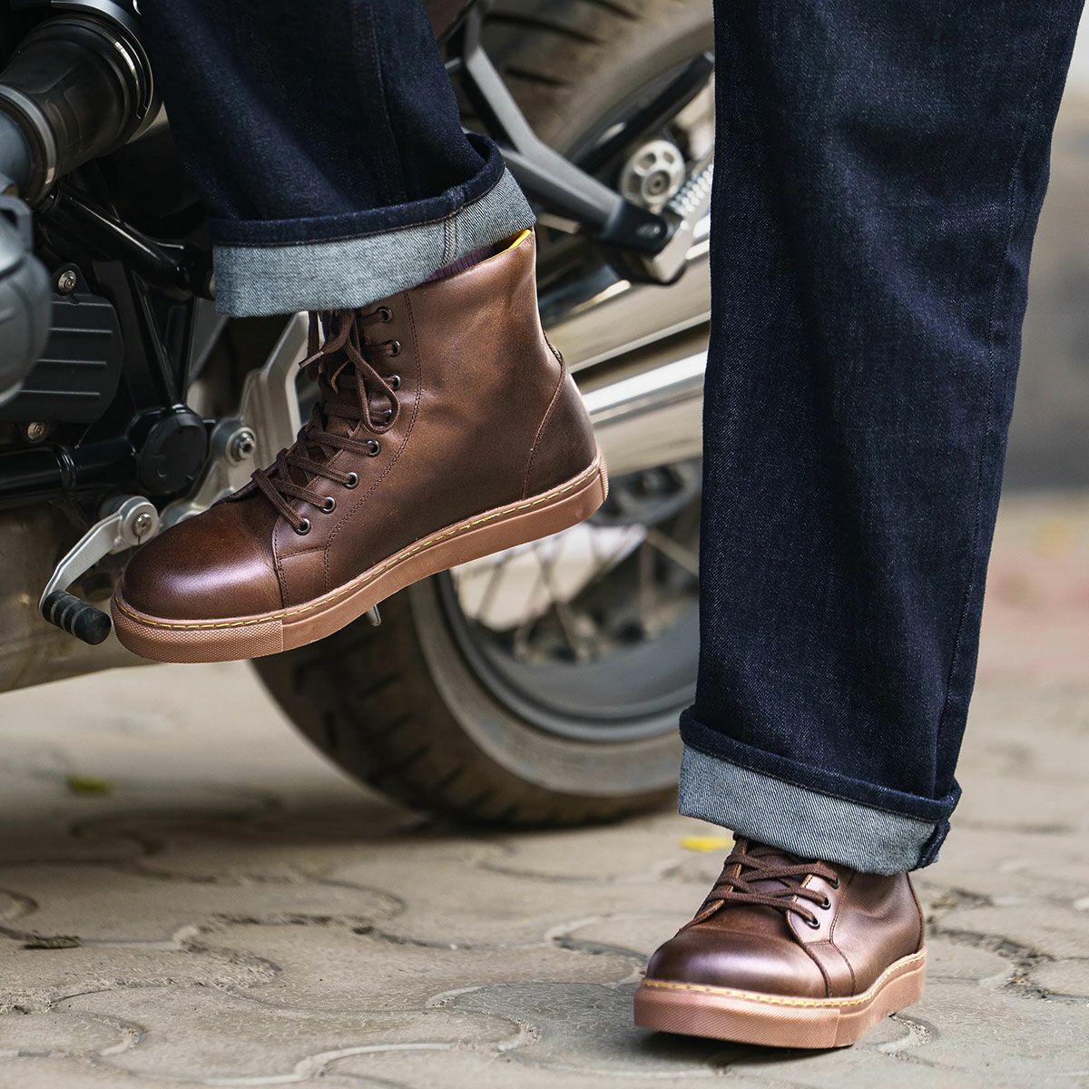 ESC メンズ ライディング スニーカー イメージ画像1