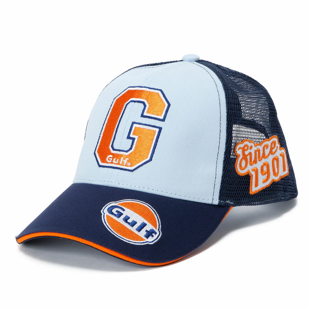 ガルフ レーシング バーシティー トラッカー キャップ