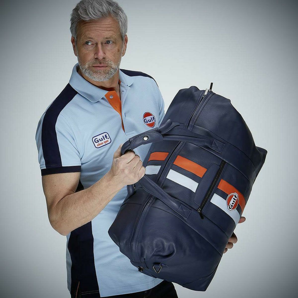 ガルフ レザー トラベル バッグ ビッグ