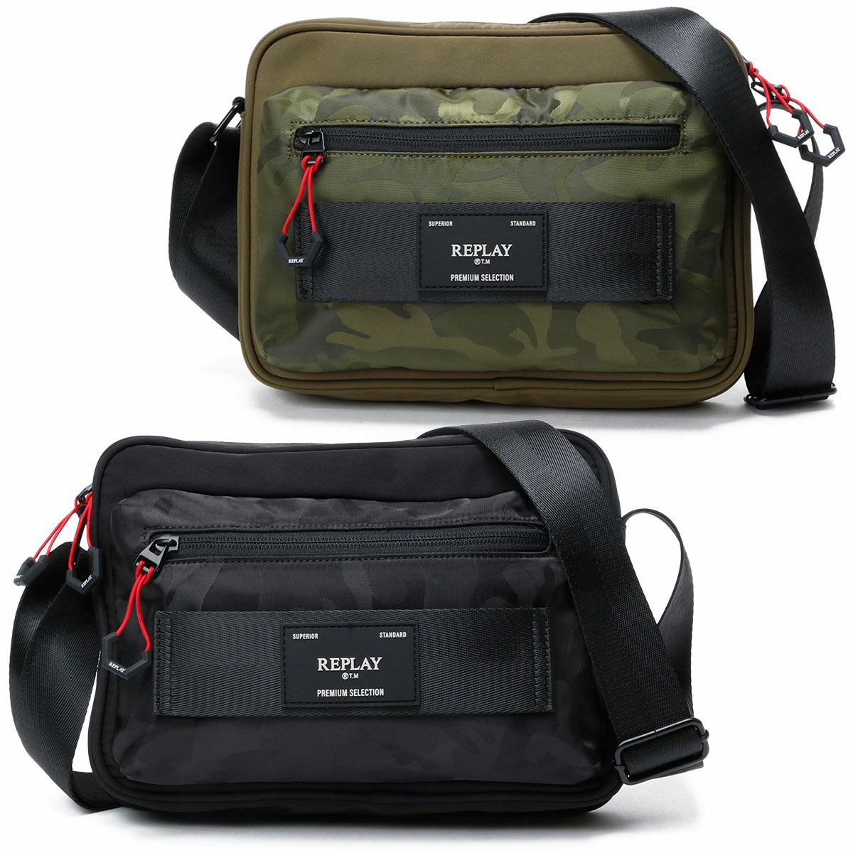 Replay ナイロン ショルダーバッグ