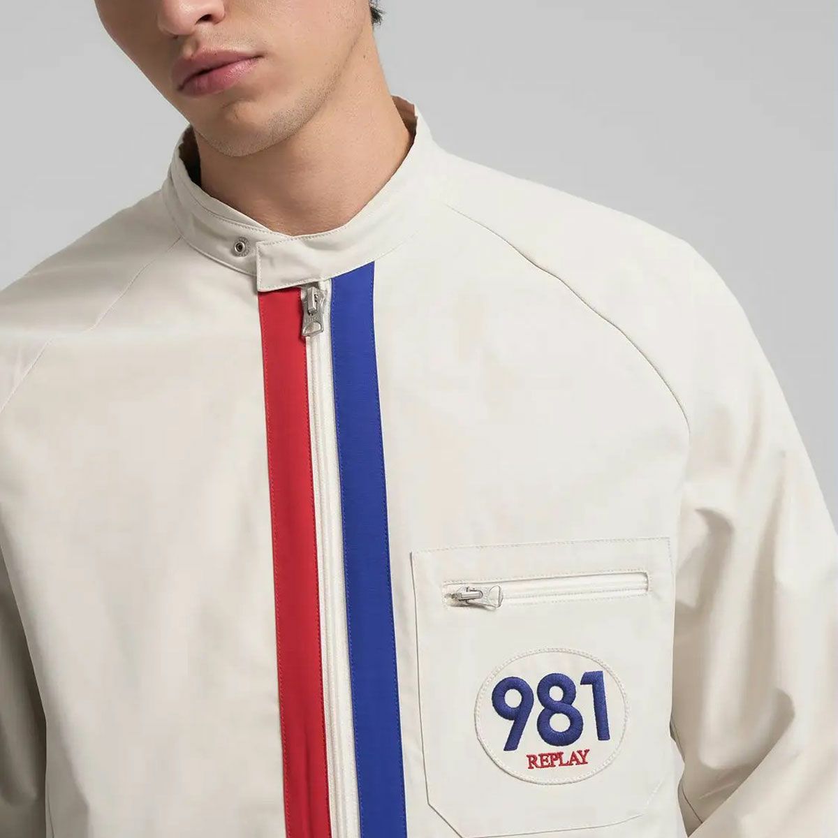 コントラスト ディテール ジャケット クラウド