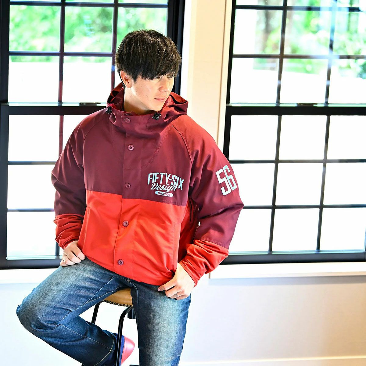 バイカラーウォームジャケット_イメージ1